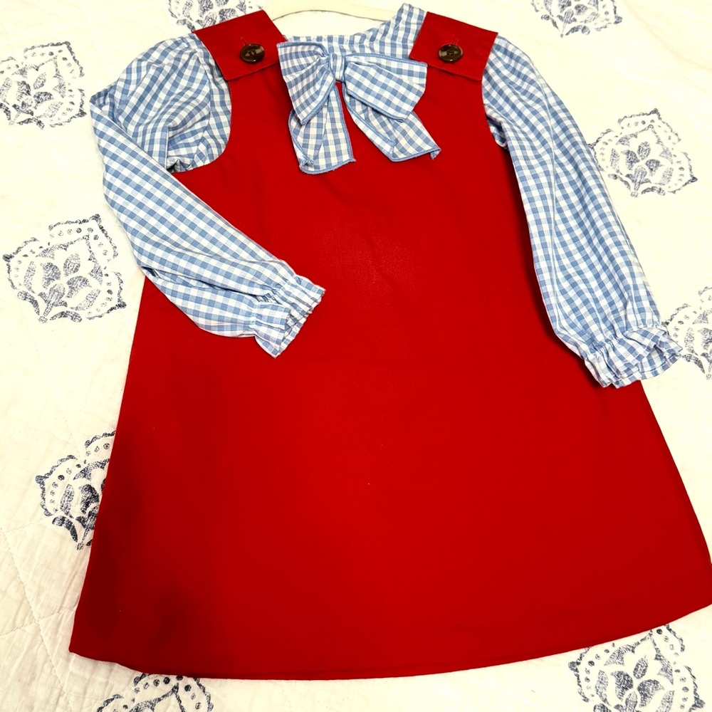 Beaufort Bonnet Red Juliet Jumper EUC - 4T TTS